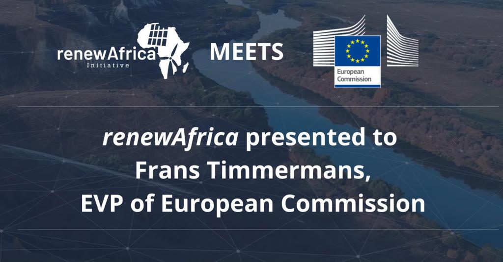 renewAfrica present to European Commission