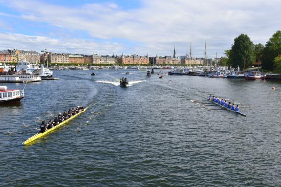 ÅF Rowing Race målgång