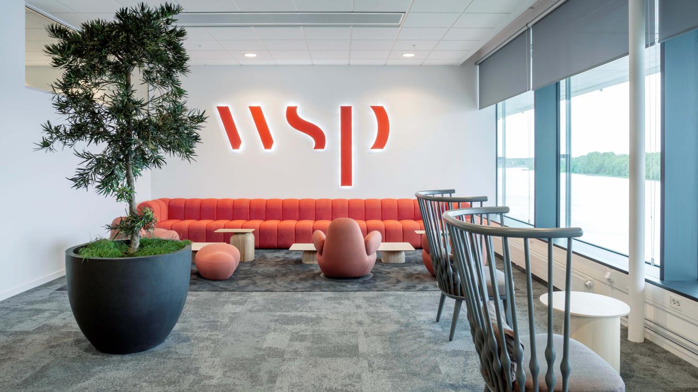 Bild på WSP kontoret