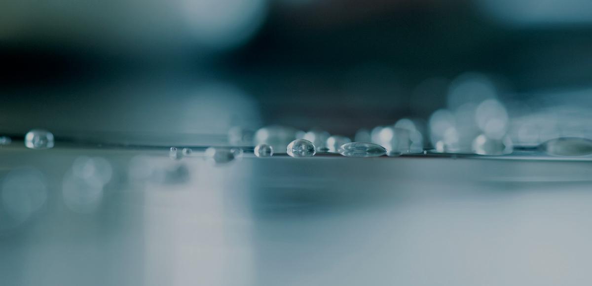 Bubbles forming in liquid surface