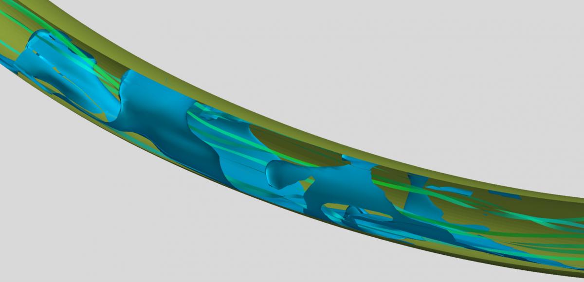 CH_simulation_wax deposit in oil pipeline_visualisation
