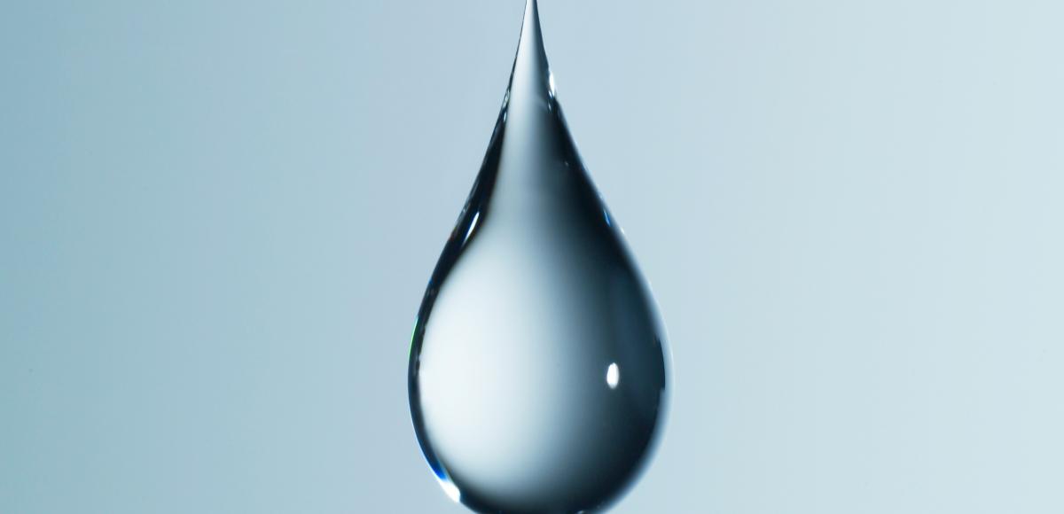 a single drop of water