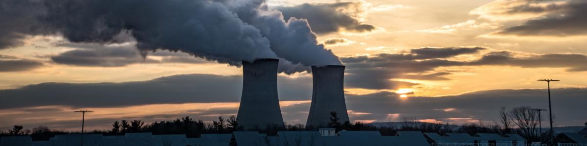 sunset nuclear reactors Limerick Pennsylvania