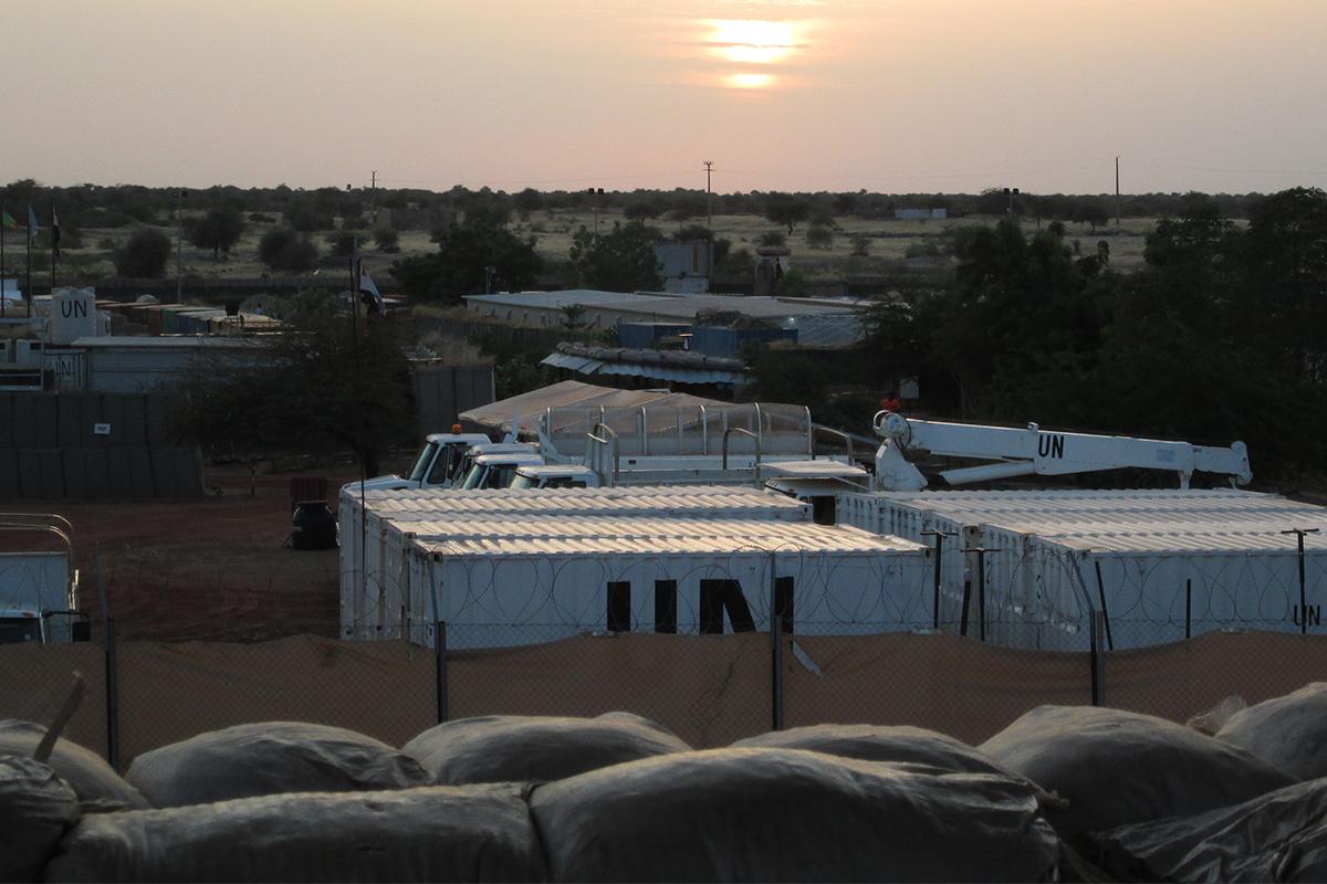 Camp Nobel i Timbuktu är en del av FNs stora Supercamp