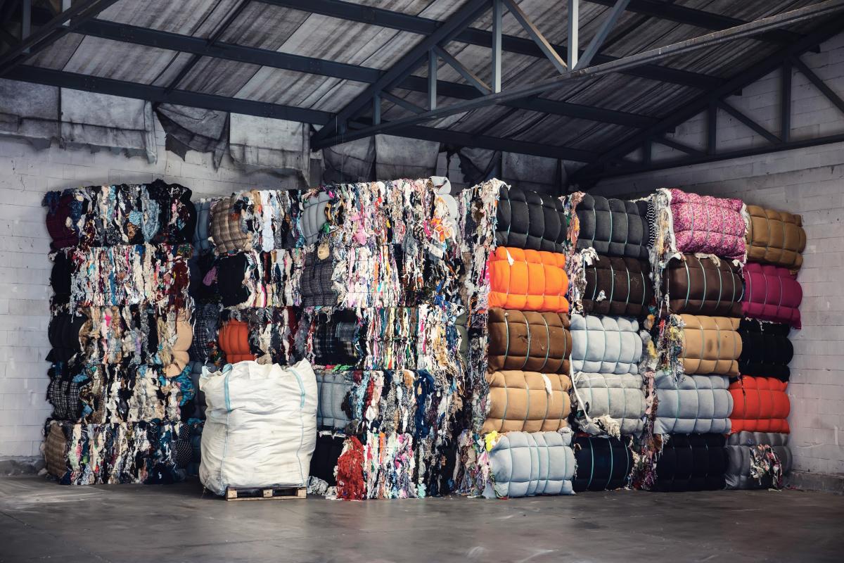 Textile recycling facility