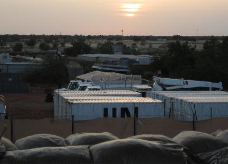 Camp Nobel i Timbuktu är en del av FNs stora Supercamp