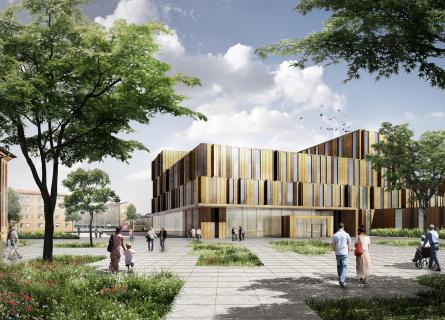 New Hospital area in Malmö