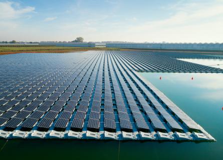 Floating solar PV