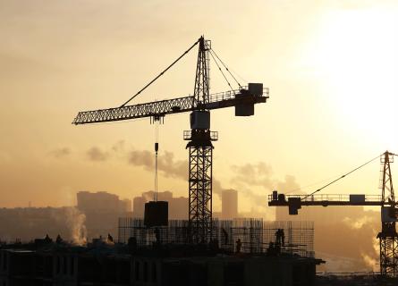 construction-management-site-crane-worker-sun-building-house