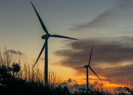 Wind Turbines in Nordic setting