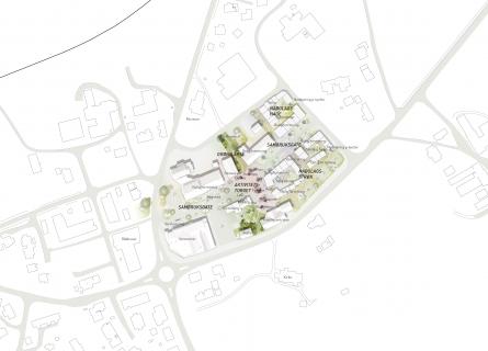 skisse av byplan