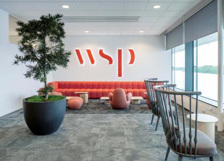 Bild på WSP kontoret