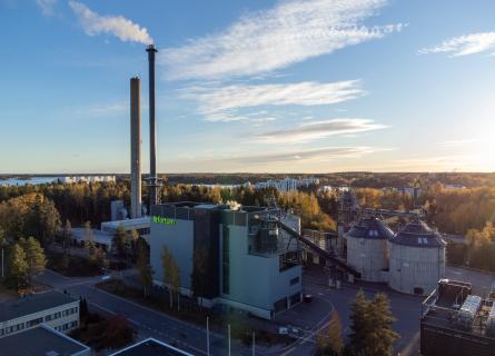 Kivenlahden teollisuusalueen hakevoimalaitos Espoossa