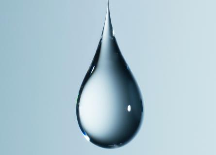 a single drop of water