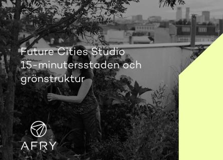 15 minutersstaden future cities studio cover