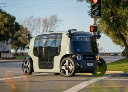 Zoox driverless car
