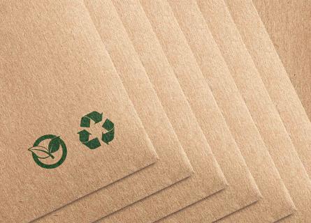 Sustainable and recyclable cartonboard packaging sheets