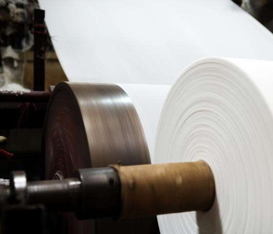 paper mill; white paper