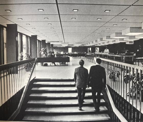 Kontoret i Herning i 1960'erne