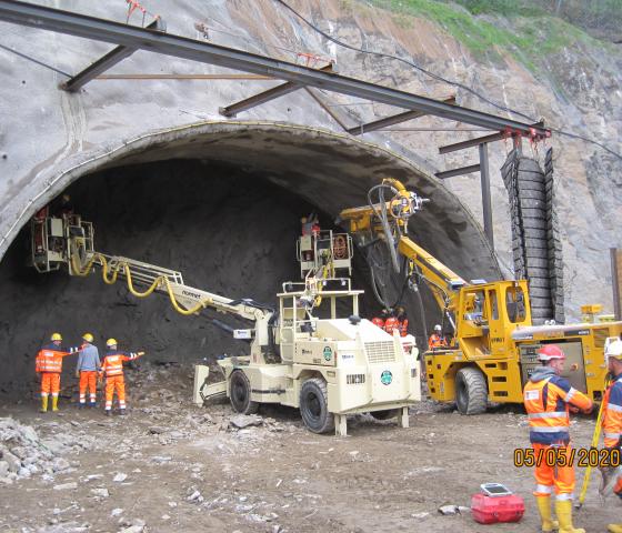 Geotechnische Bauaufsicht A26 Linzer Stadtautobahn, Oberösterreich