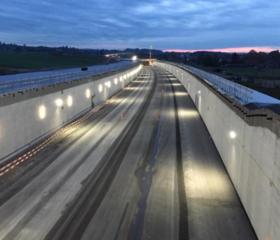 CH_BU Transportation_Project_Tunnel Katzensee_Construction