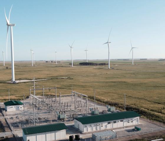 Substation and wind turbines