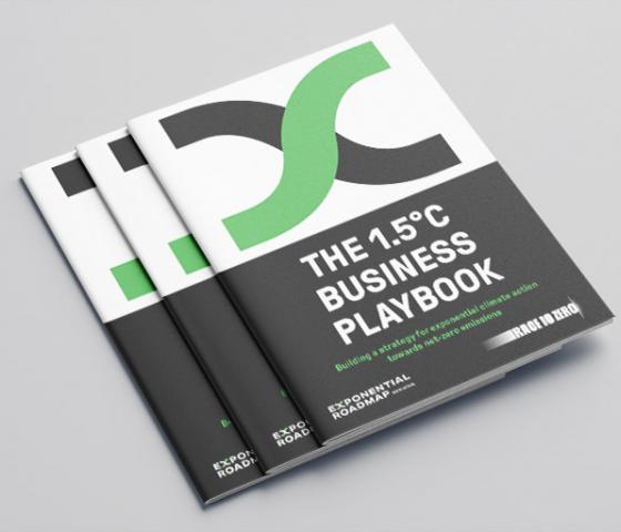 A mockup of the 1.5°C business playbook
