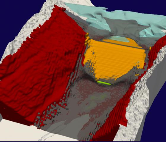 CH_Simulation_Flooding and erosion of the Rajucolta Dam, Peru_Visualisation