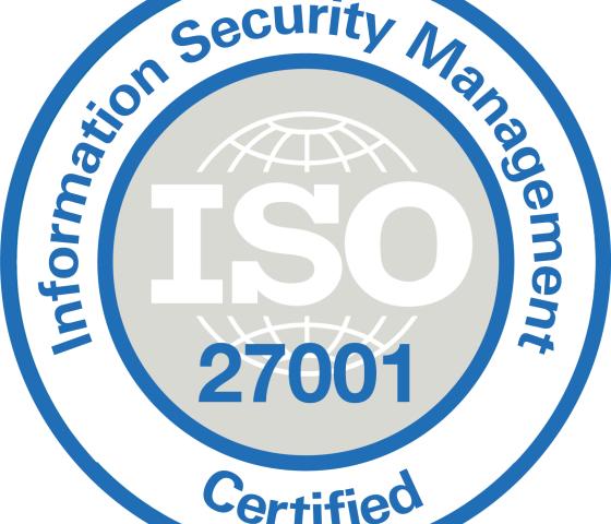 ISO27001 logo information security management certified